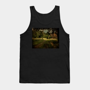 Cottage In The Churchyard Tank Top